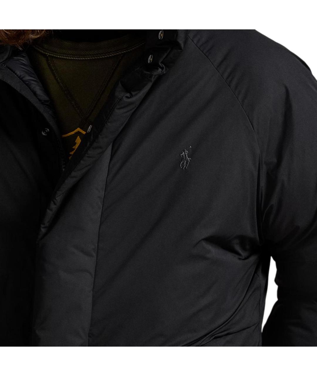 POLO RALPH LAUREN Черный пуховик, фото 4