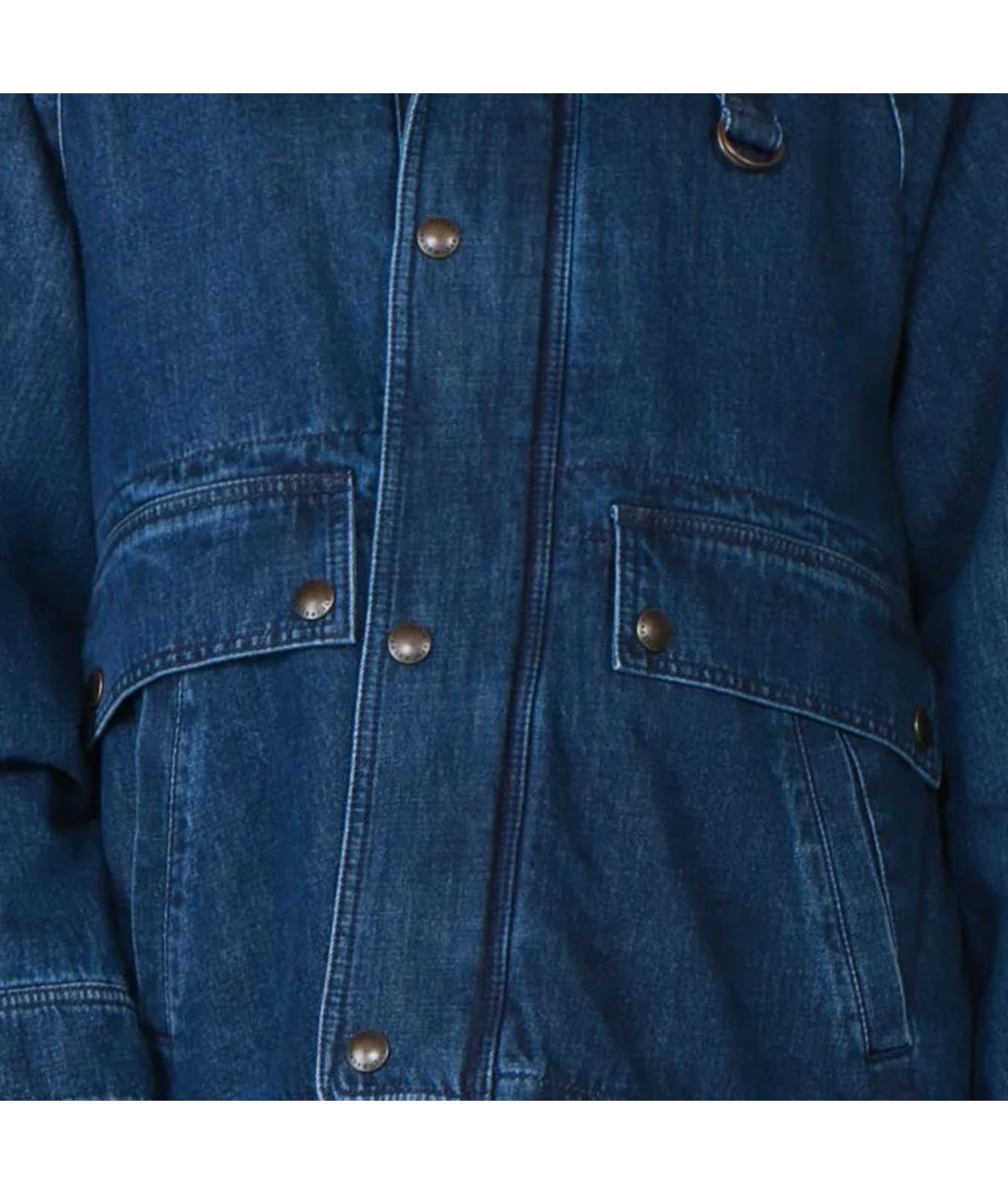 POLO RALPH LAUREN Синяя хлопковая куртка, фото 6