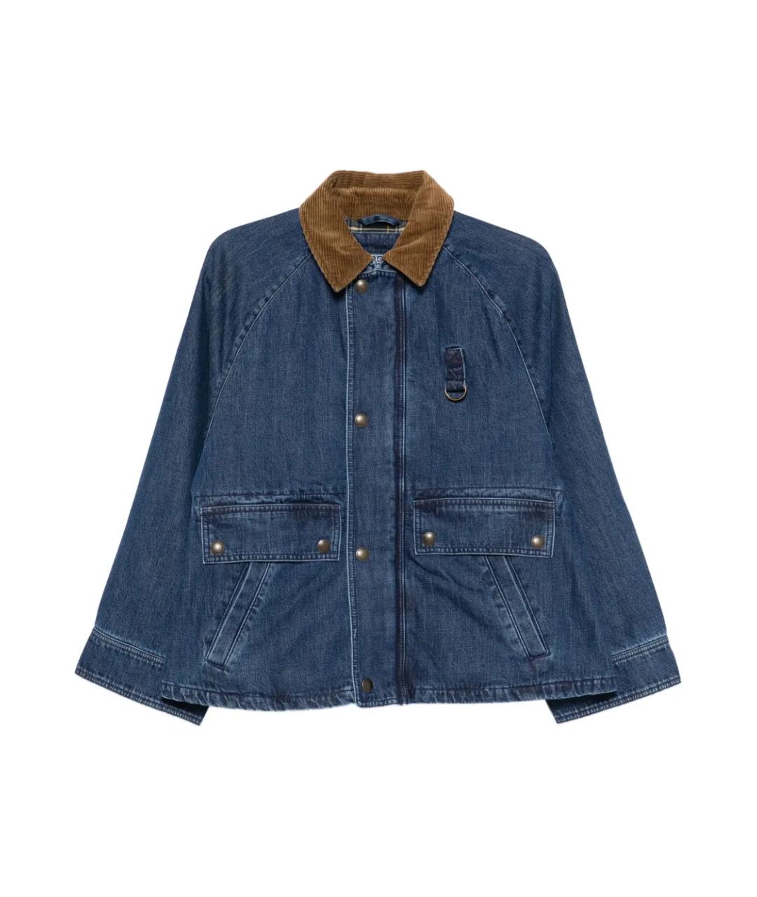 POLO RALPH LAUREN Синяя хлопковая куртка, фото 1