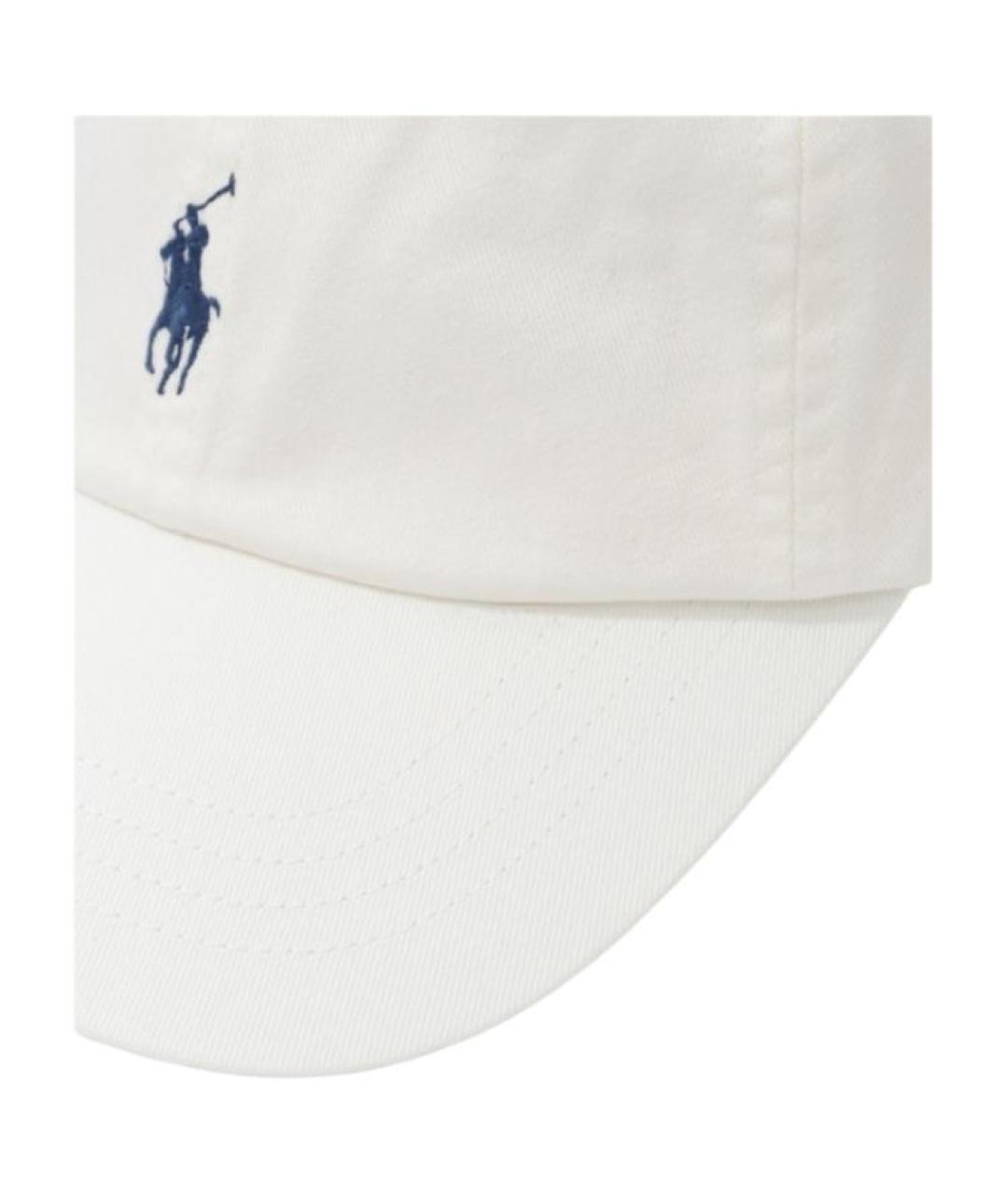 POLO RALPH LAUREN Белая кепка, фото 5