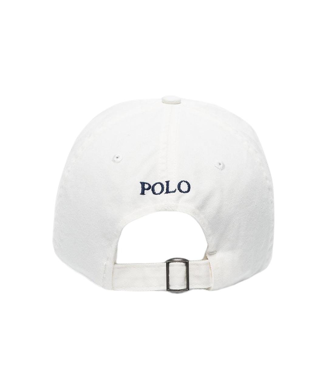 POLO RALPH LAUREN Белая кепка, фото 3