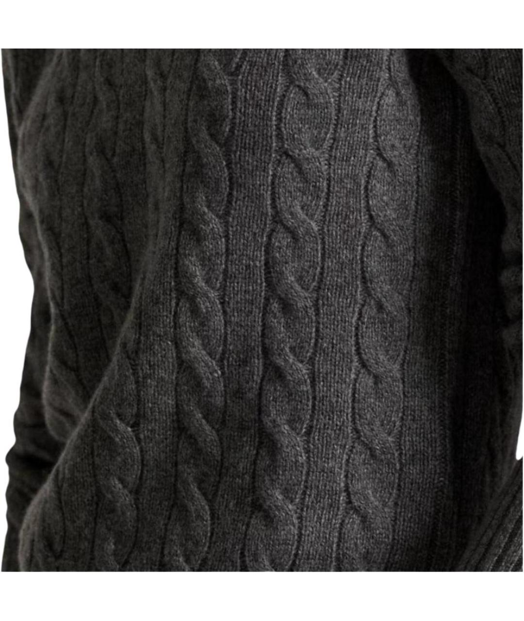 POLO RALPH LAUREN Серый хлопковый джемпер / свитер, фото 5