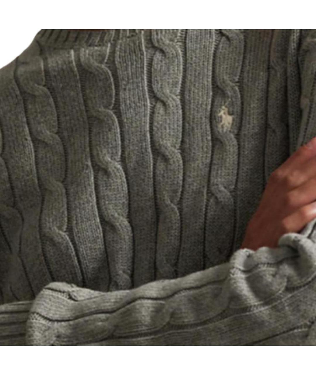 POLO RALPH LAUREN Серый джемпер / свитер, фото 4