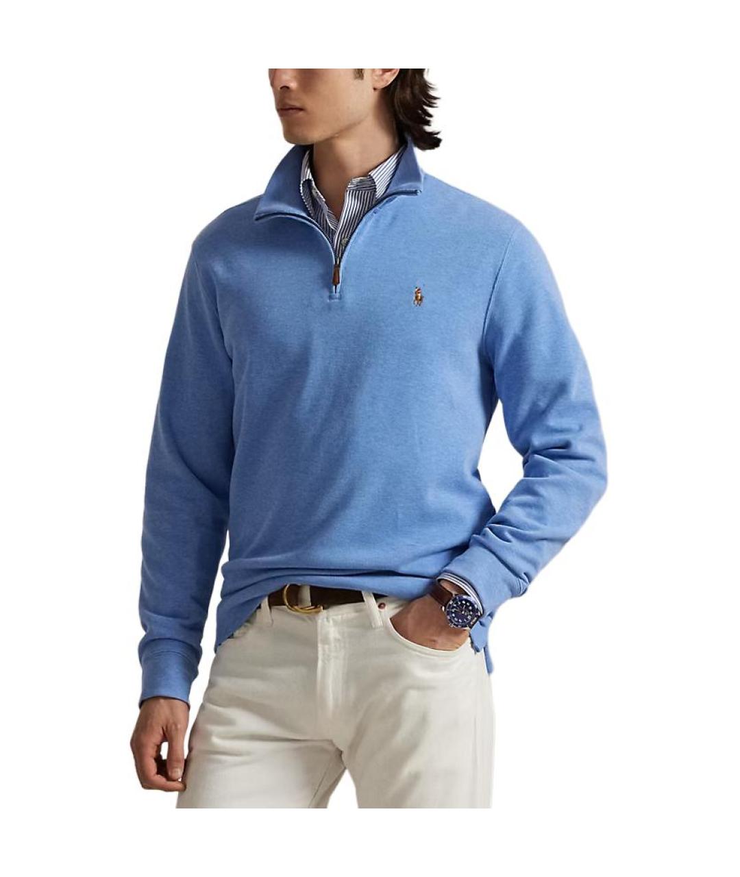 POLO RALPH LAUREN Голубой джемпер / свитер, фото 3
