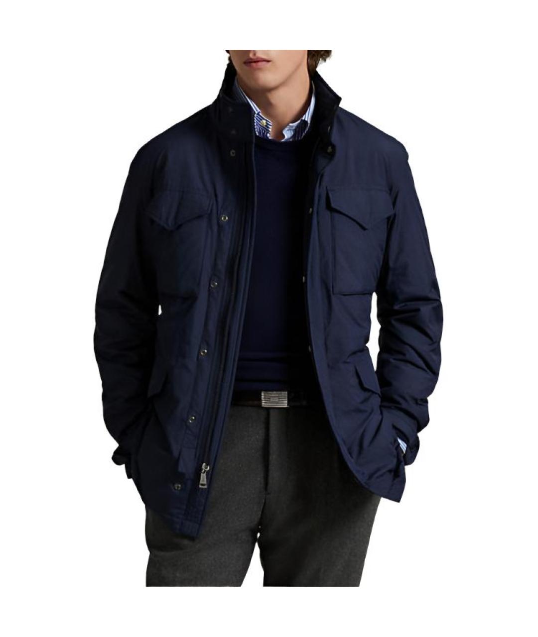 POLO RALPH LAUREN Синий пуховик, фото 3