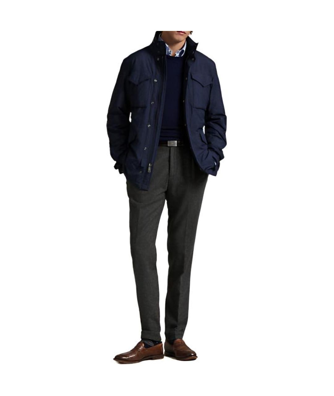 POLO RALPH LAUREN Синий пуховик, фото 2