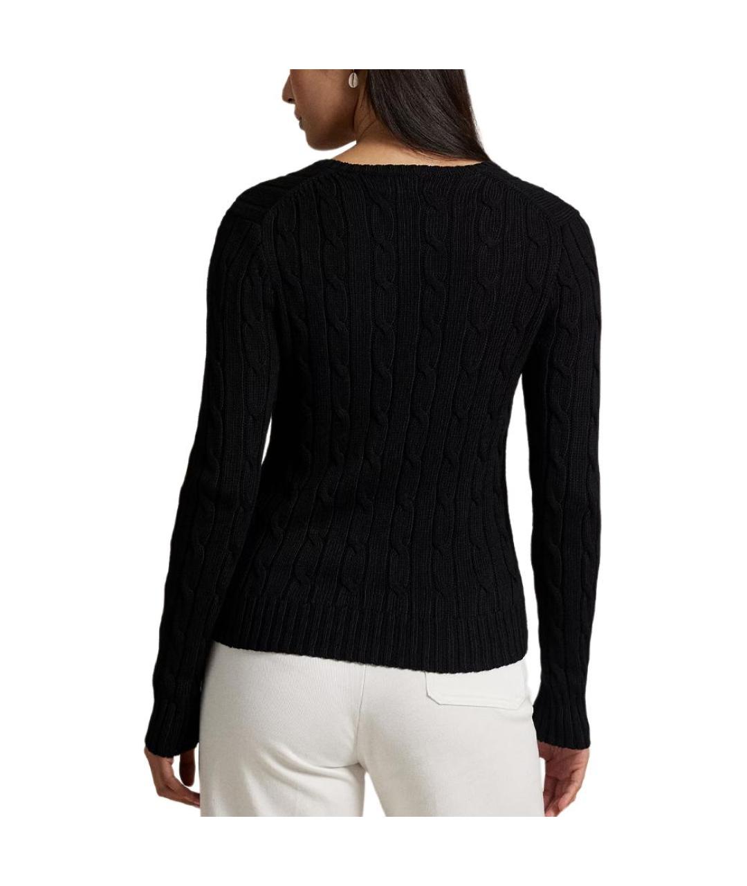 POLO RALPH LAUREN Черный кардиган, фото 4