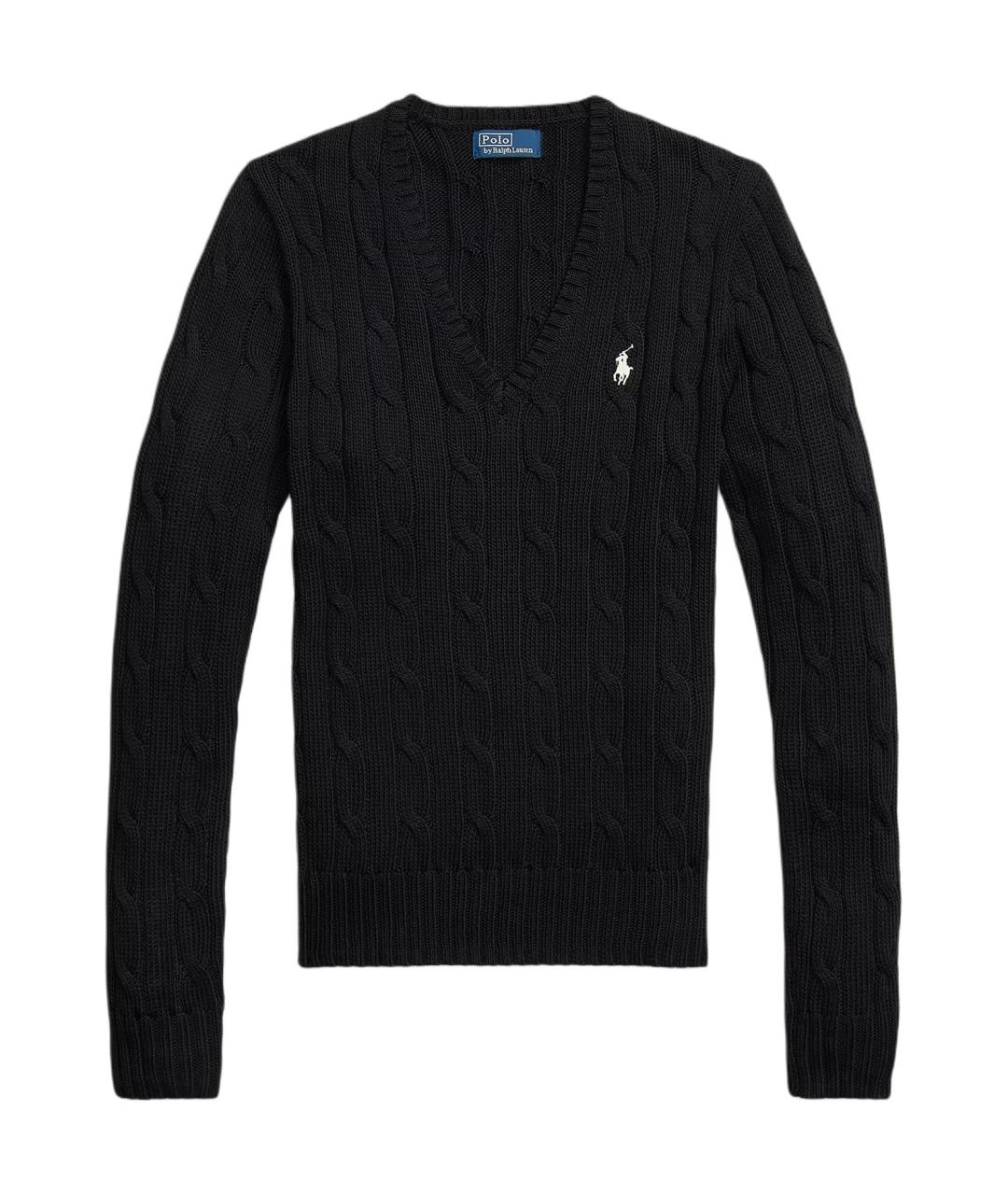 POLO RALPH LAUREN Черный кардиган, фото 1