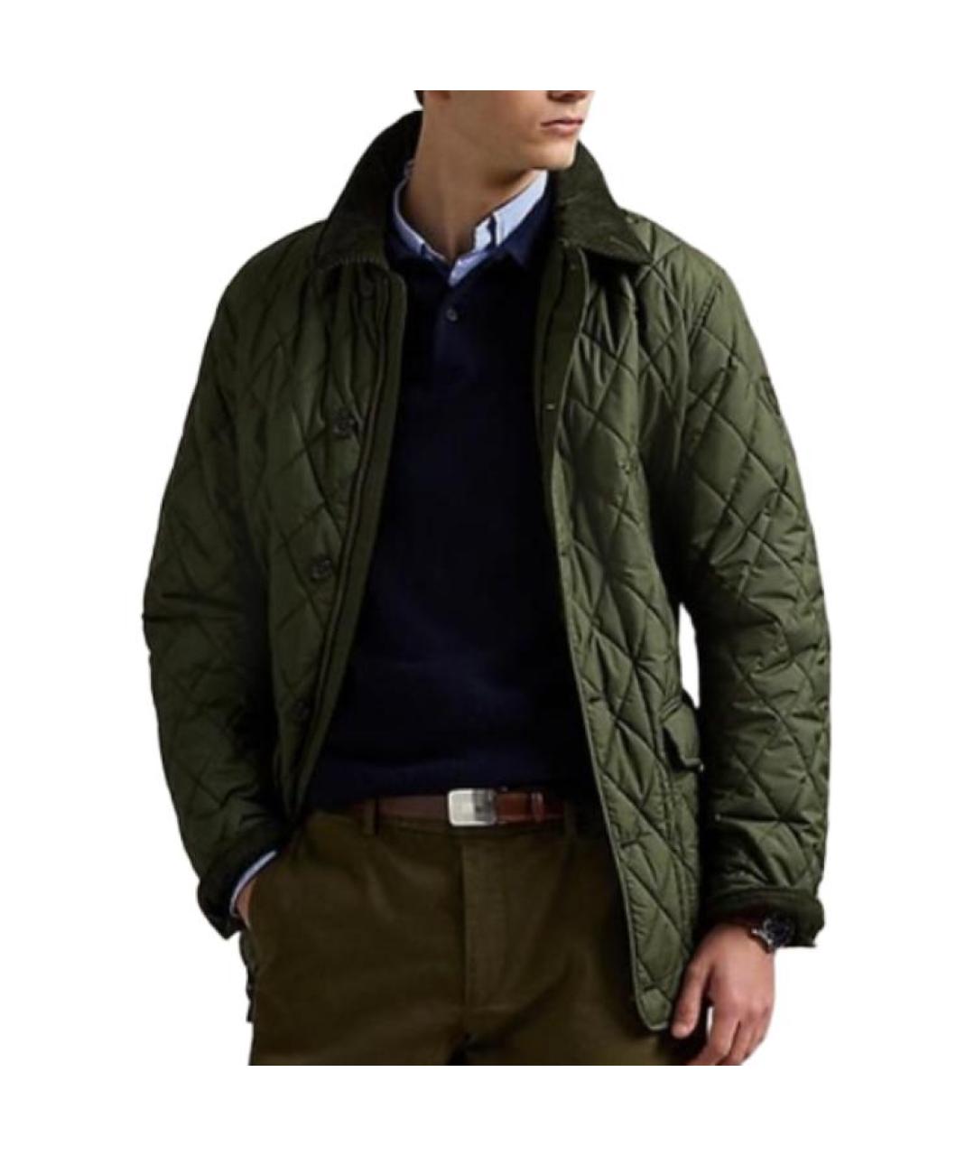 POLO RALPH LAUREN Хаки пуховик, фото 3