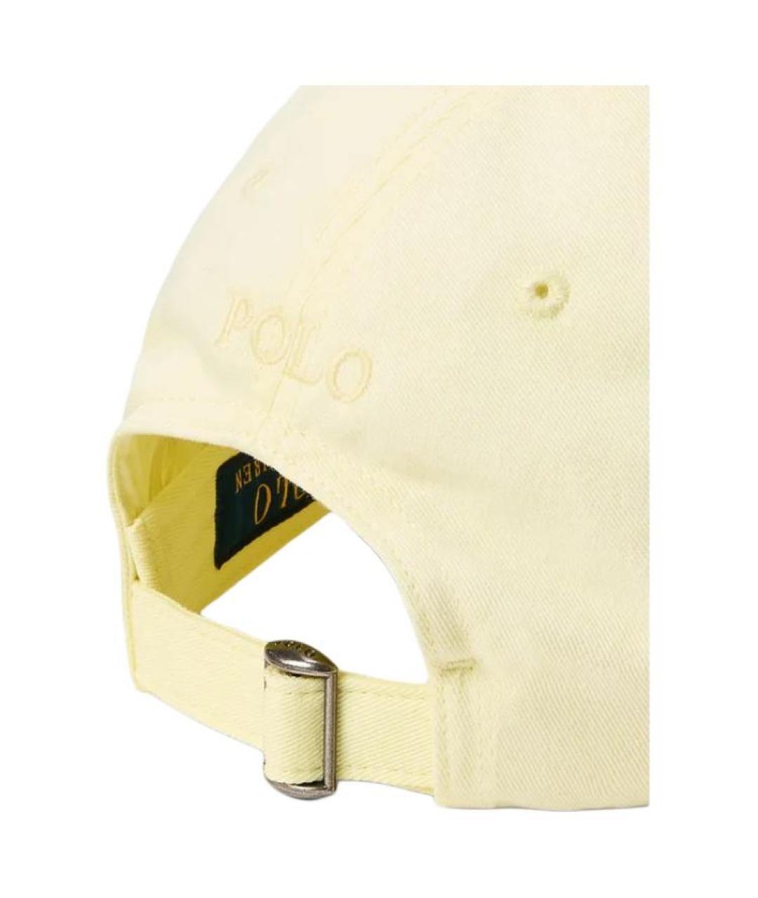 POLO RALPH LAUREN Желтая кепка, фото 4