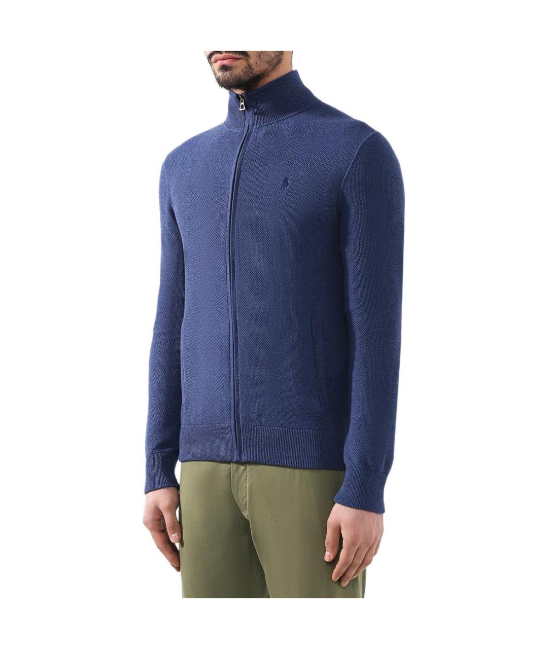POLO RALPH LAUREN Темно-синий джемпер / свитер, фото 2