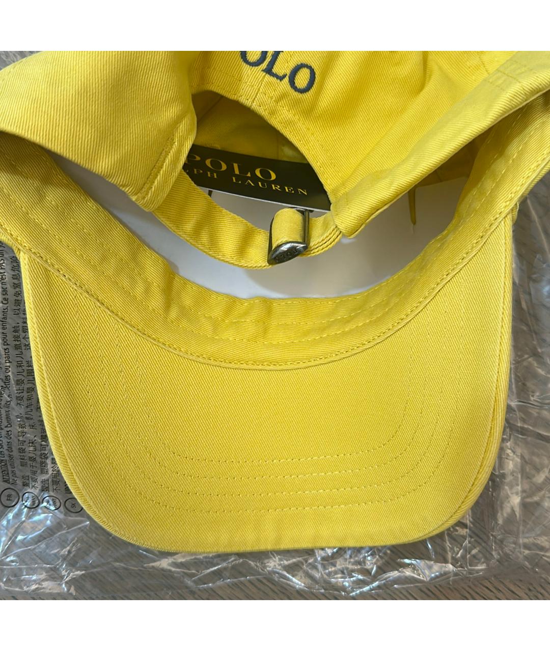 POLO RALPH LAUREN Желтая кепка, фото 6