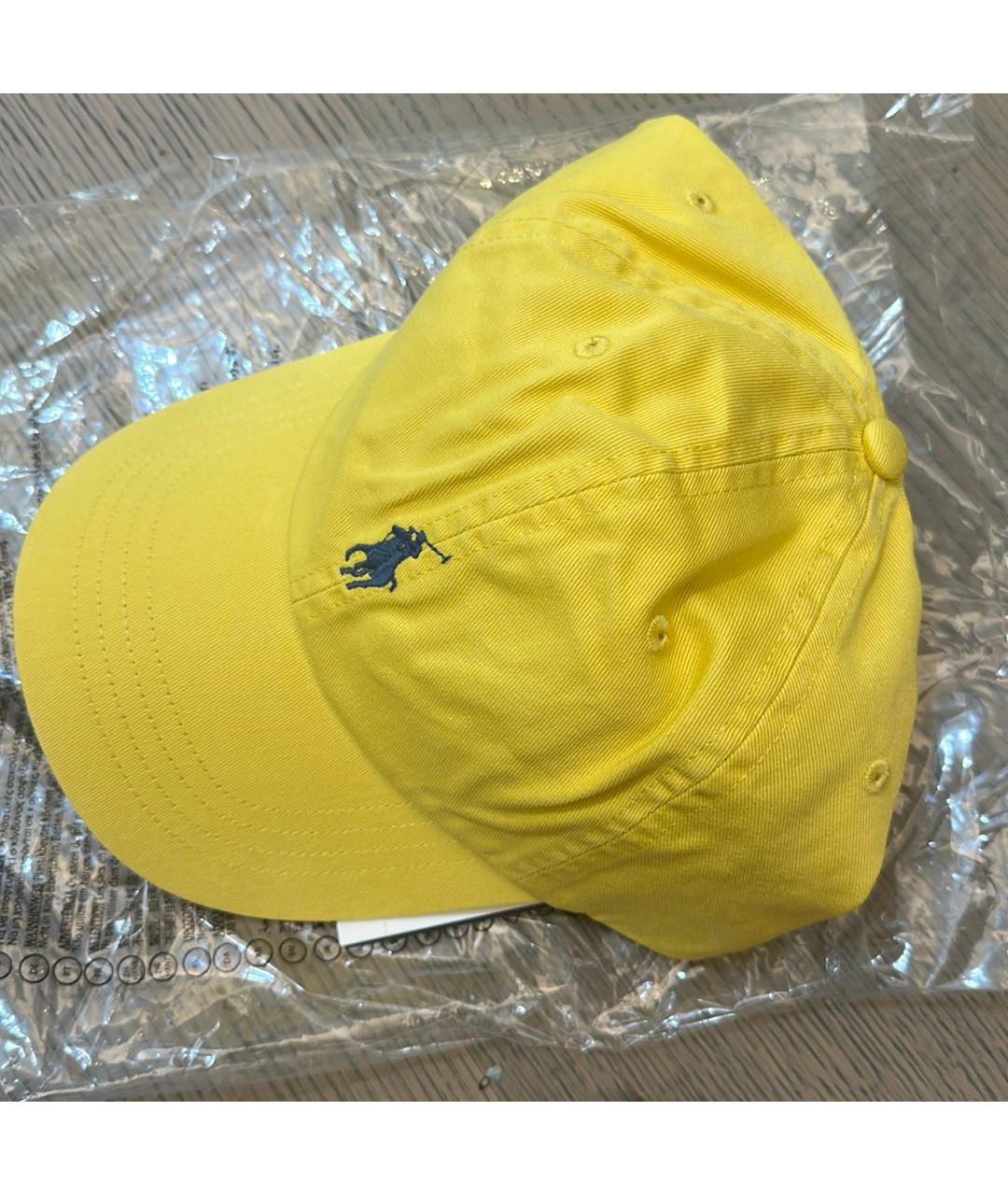 POLO RALPH LAUREN Желтая кепка, фото 4