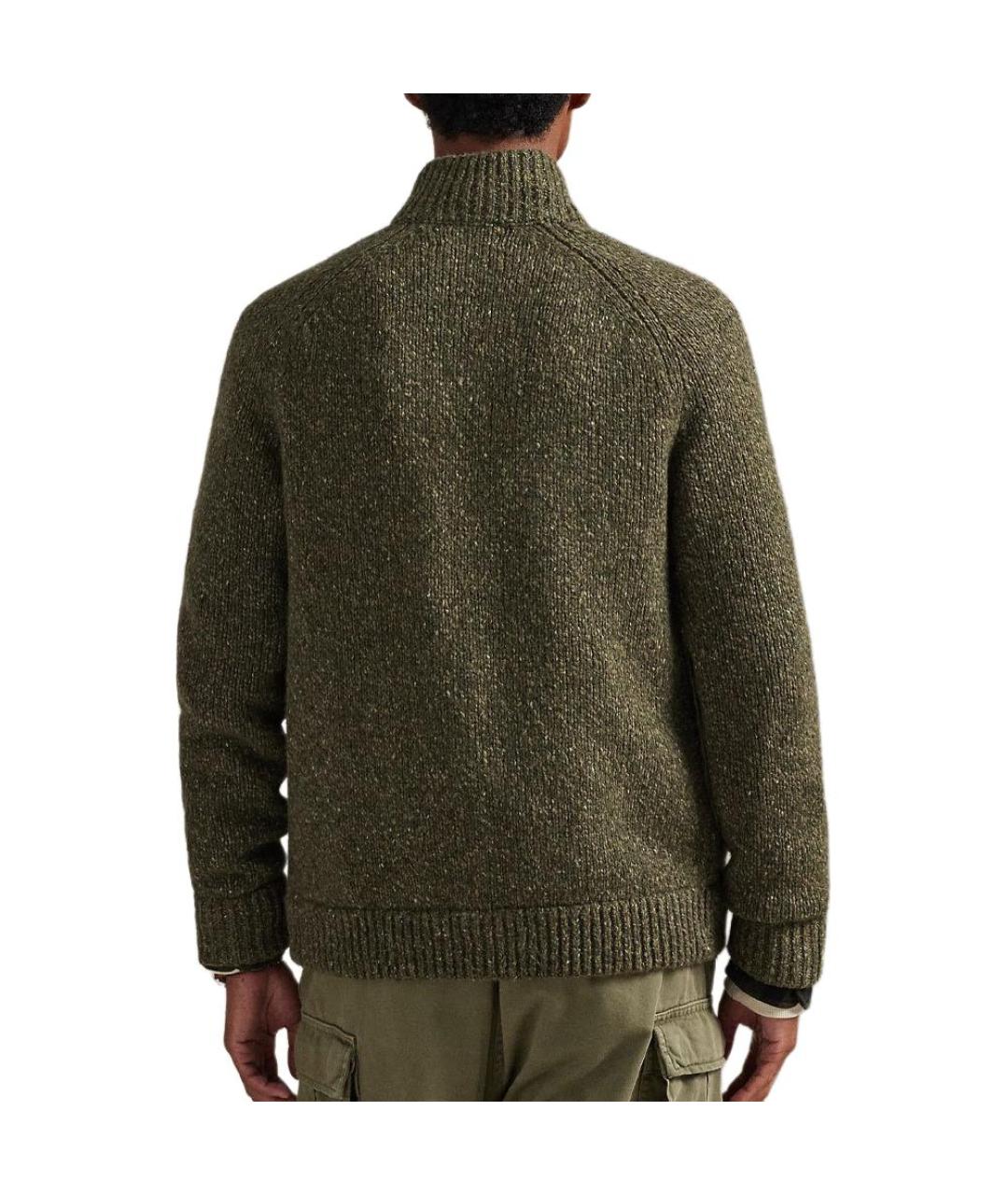 POLO RALPH LAUREN Зеленый кардиган, фото 4