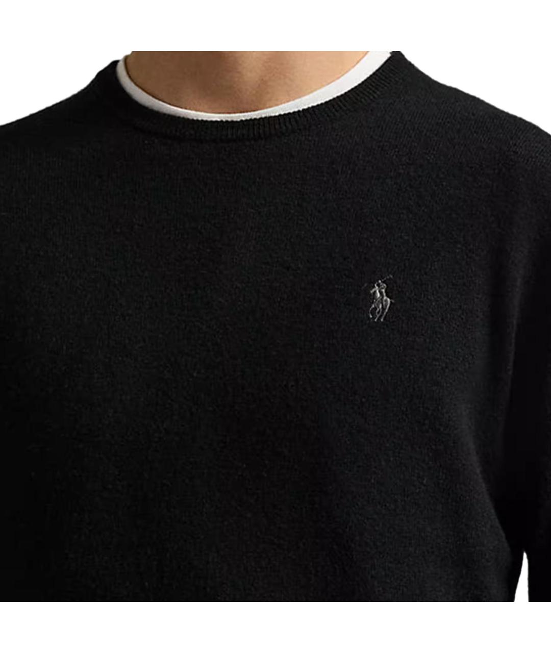 POLO RALPH LAUREN Черный джемпер / свитер, фото 5