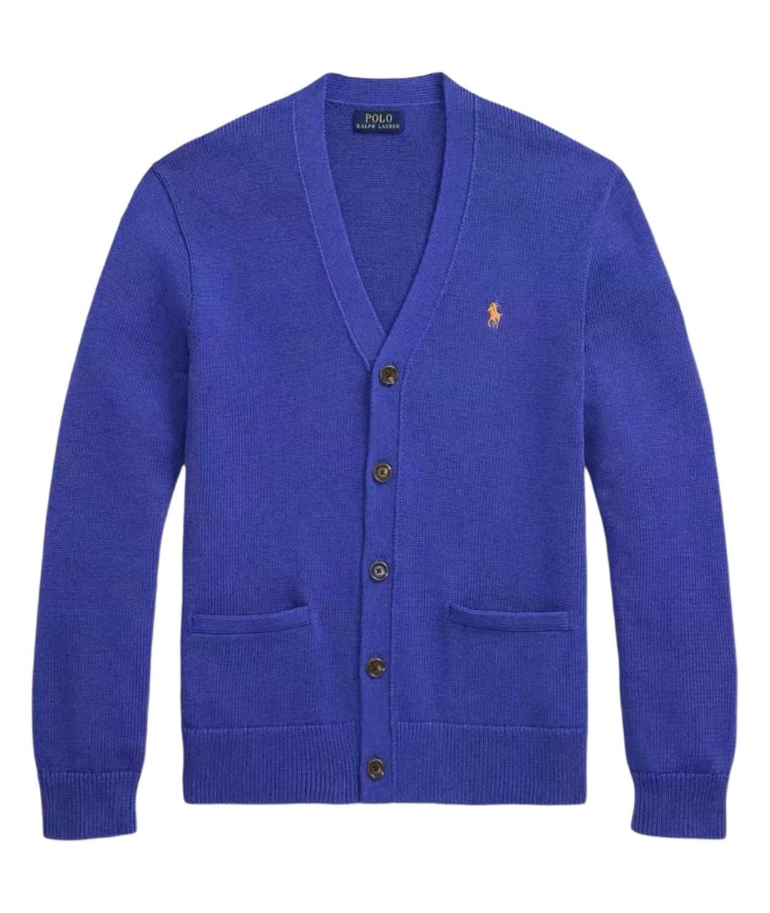 POLO RALPH LAUREN Синий кардиган, фото 1