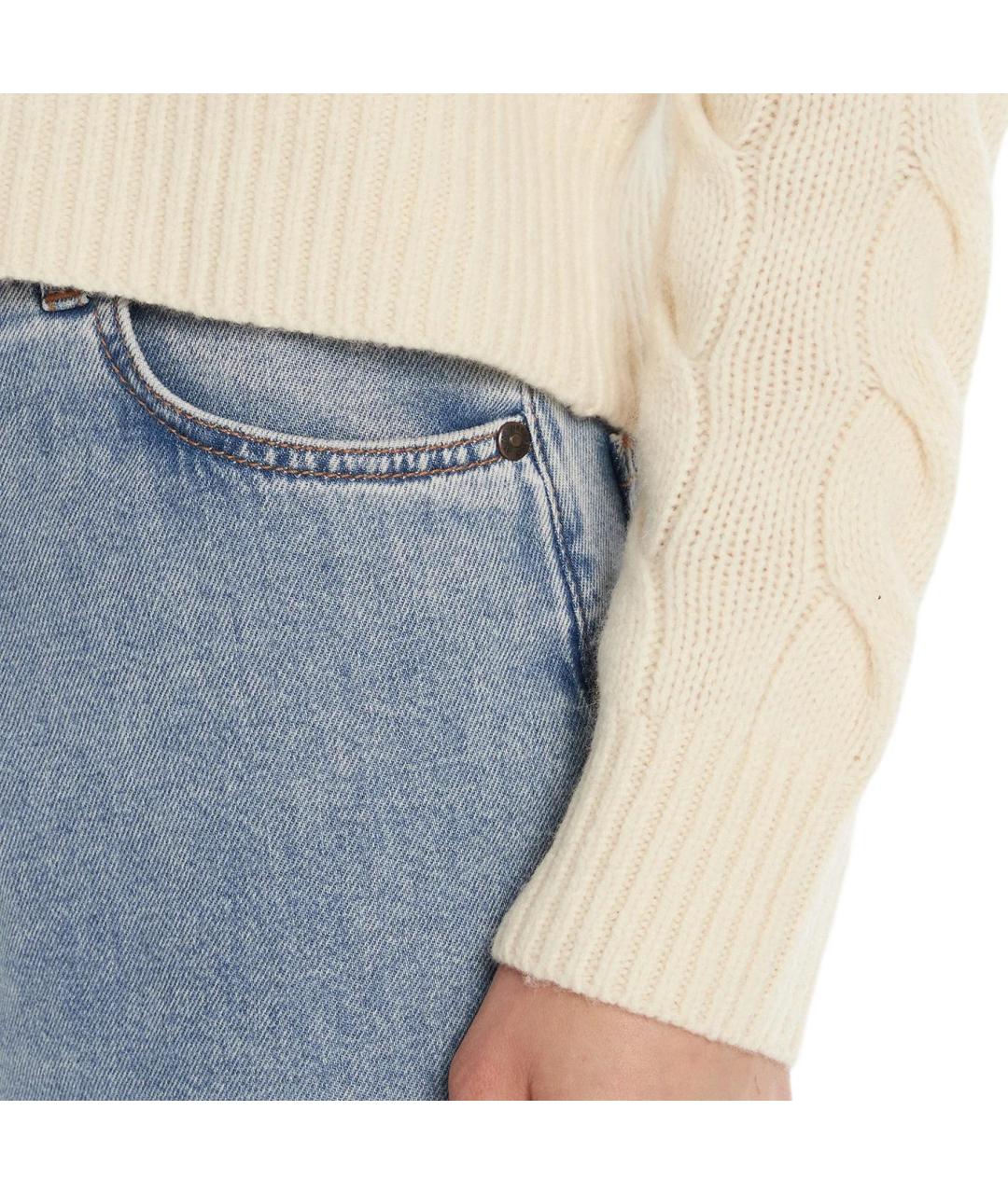 POLO RALPH LAUREN Бежевый джемпер / свитер, фото 4