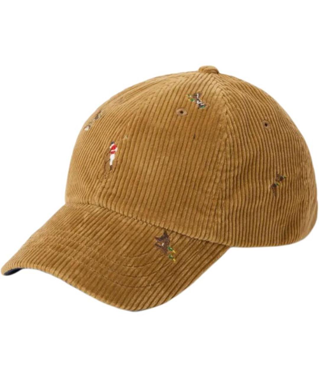 POLO RALPH LAUREN Коричневая кепка/бейсболка, фото 1