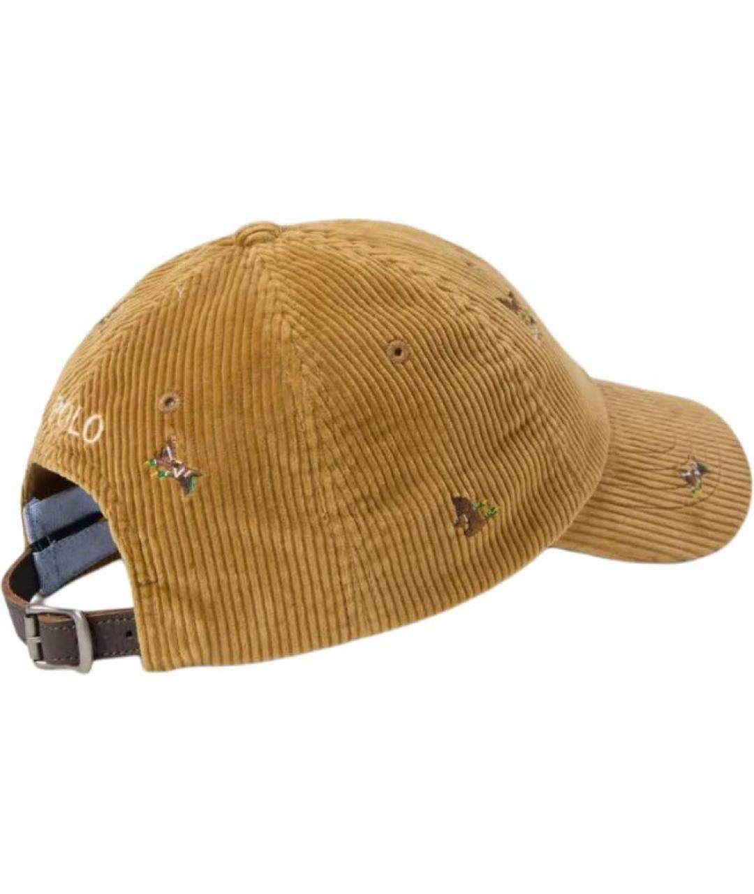 POLO RALPH LAUREN Коричневая кепка/бейсболка, фото 2