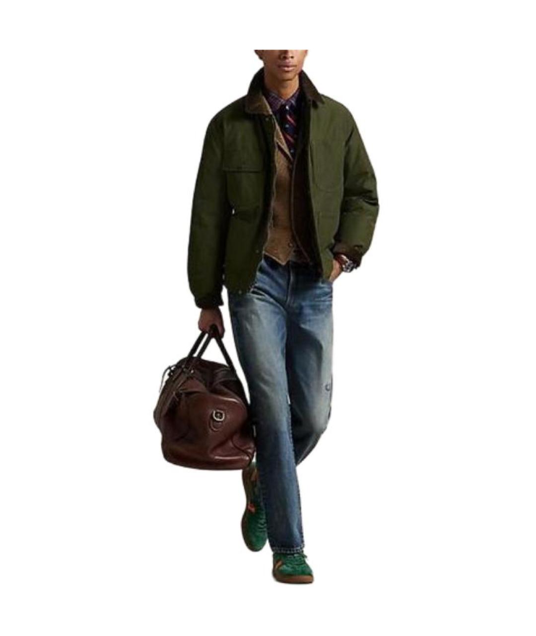POLO RALPH LAUREN Зеленая куртка, фото 3