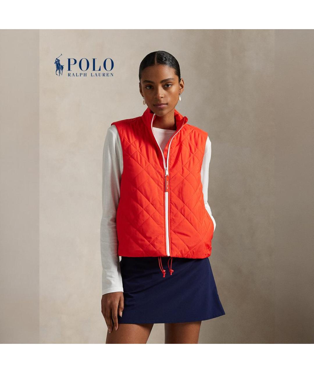 POLO RALPH LAUREN Оранжевый жилет, фото 2