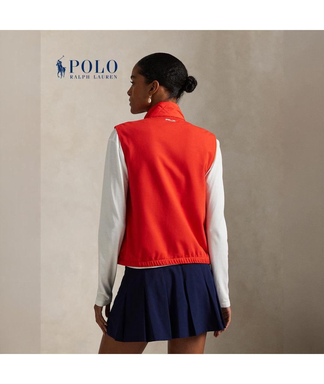 POLO RALPH LAUREN Оранжевый жилет, фото 4