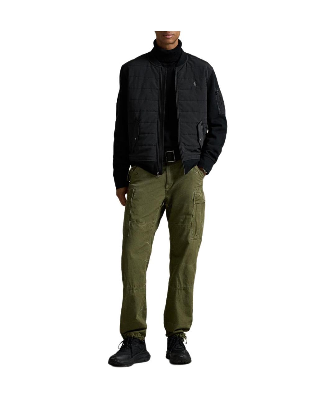 POLO RALPH LAUREN Черный пуховик, фото 2