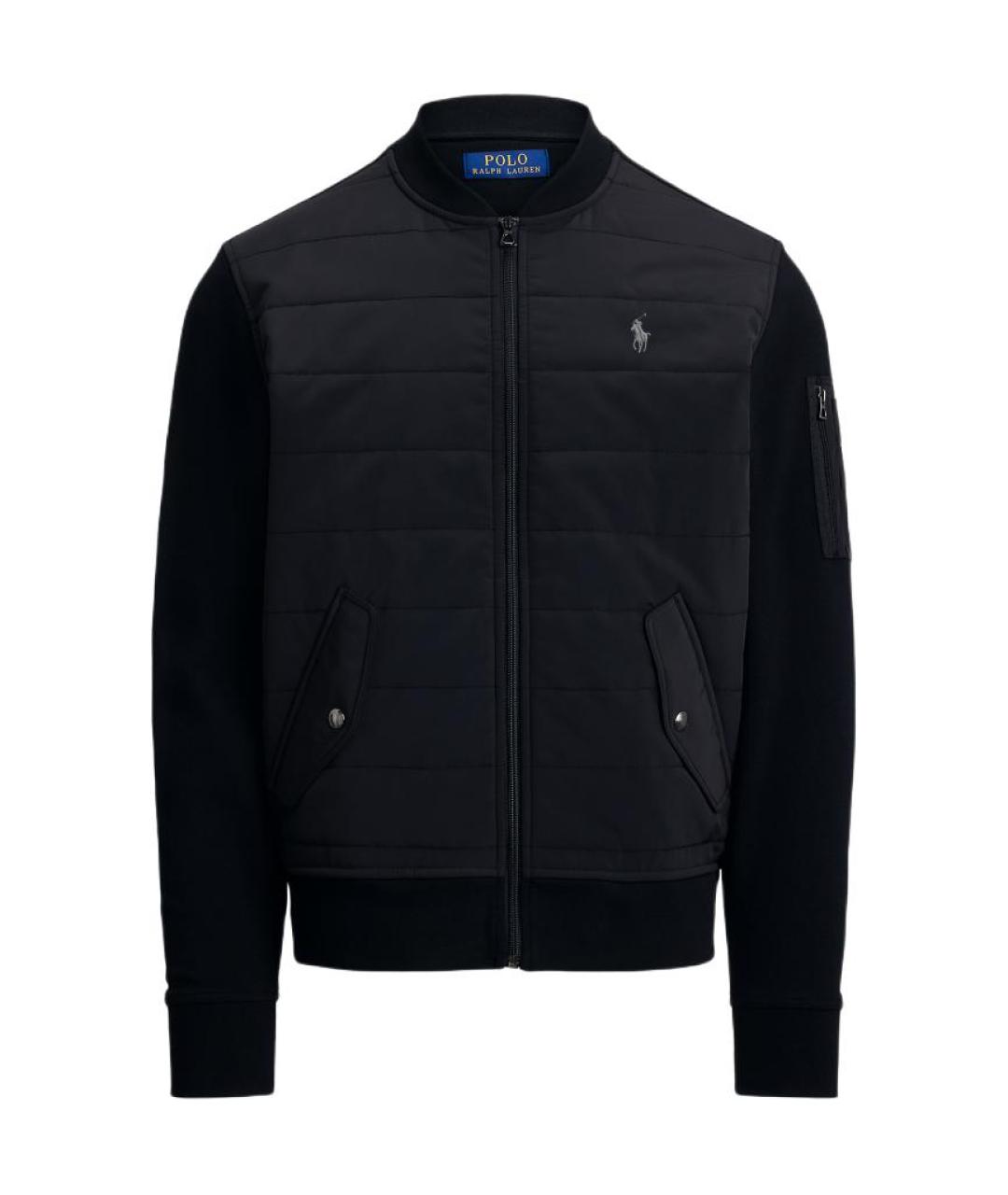 POLO RALPH LAUREN Черный пуховик, фото 1