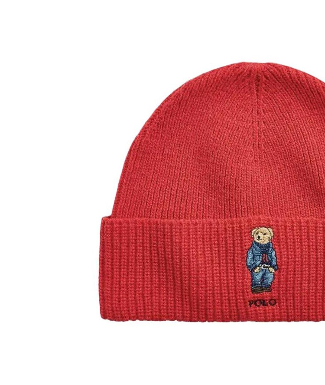 POLO RALPH LAUREN Красная шапка, фото 2