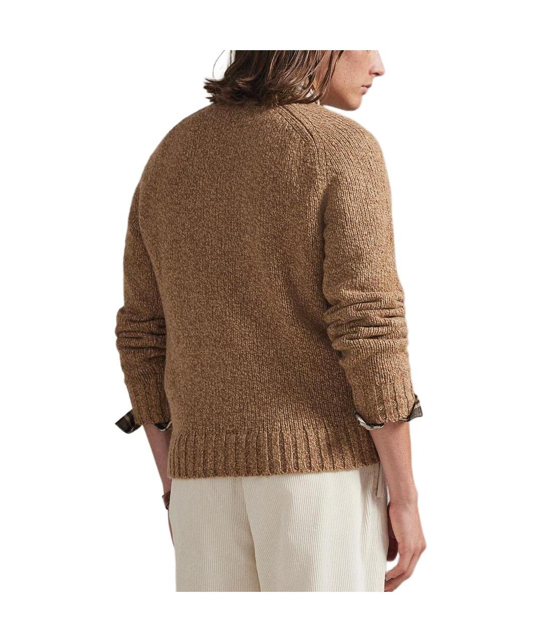 POLO RALPH LAUREN Бежевый джемпер / свитер, фото 3