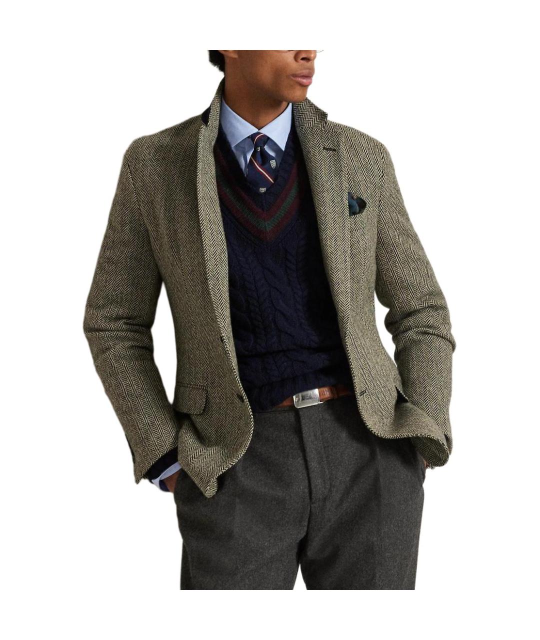 POLO RALPH LAUREN Синий джемпер / свитер, фото 5