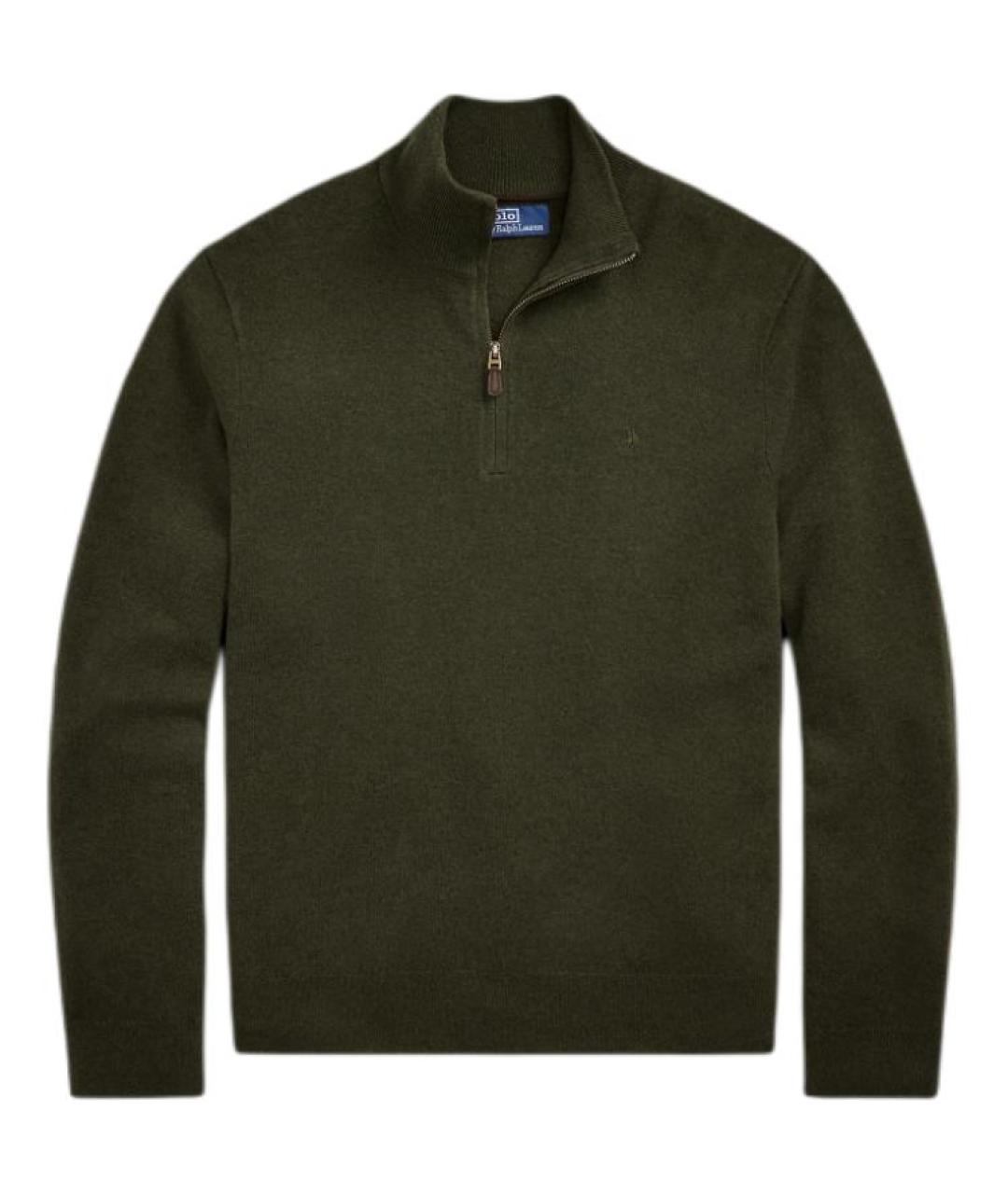 POLO RALPH LAUREN Зеленый джемпер / свитер, фото 1