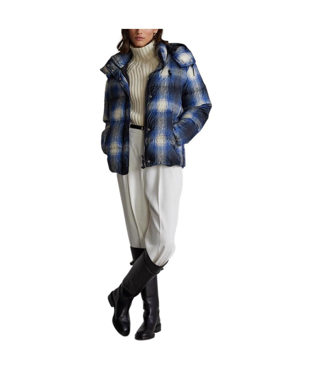 POLO RALPH LAUREN Синий пуховик, фото 2