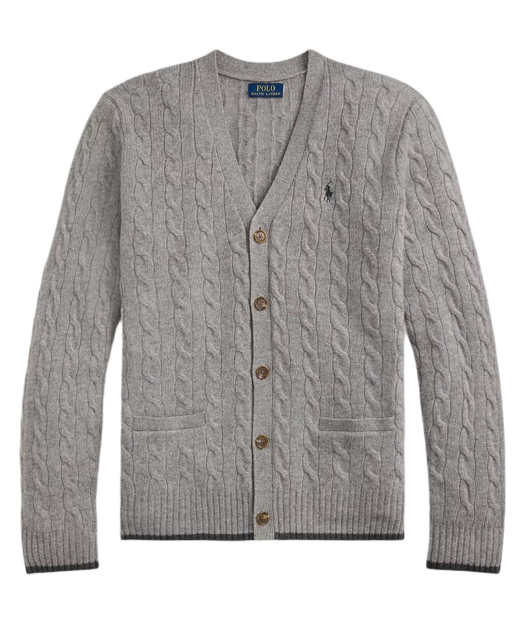 POLO RALPH LAUREN Серый джемпер / свитер, фото 1