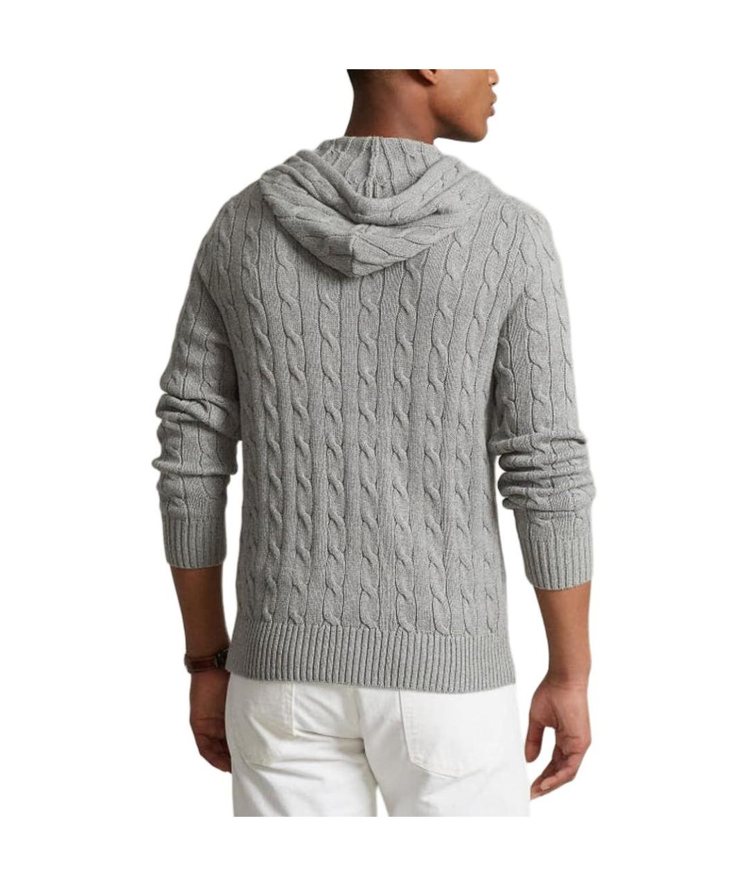 POLO RALPH LAUREN Серый джемпер / свитер, фото 3