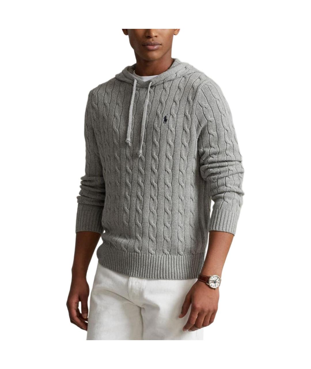 POLO RALPH LAUREN Серый джемпер / свитер, фото 2