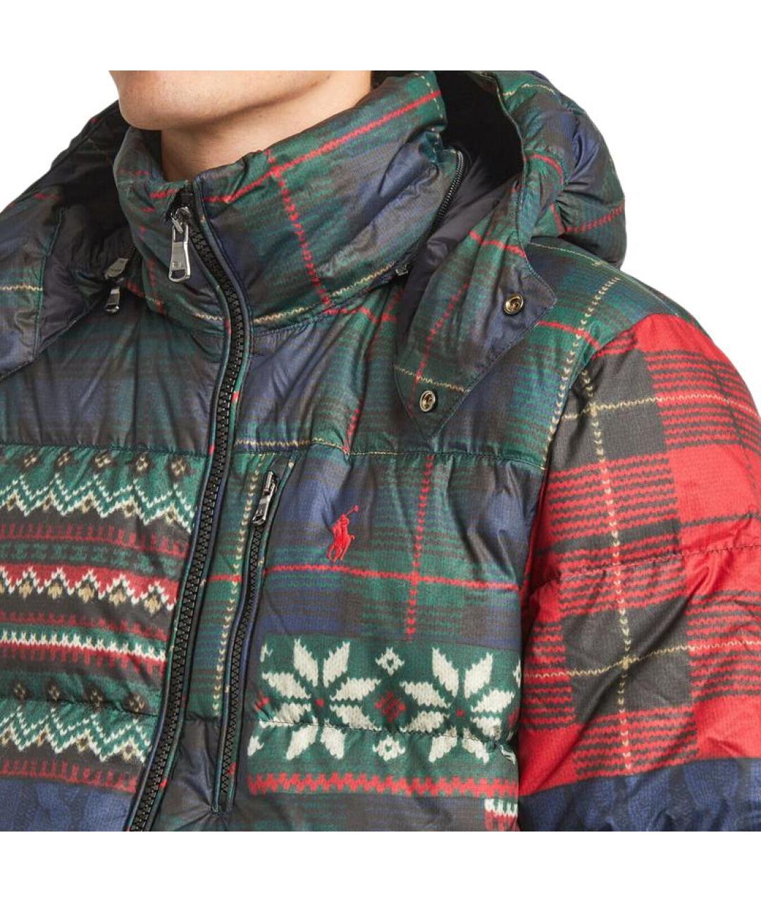 POLO RALPH LAUREN Мульти пуховик, фото 4