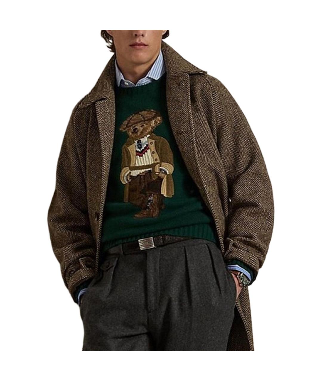 POLO RALPH LAUREN Зеленый джемпер / свитер, фото 4