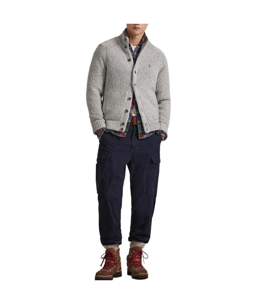 POLO RALPH LAUREN Серый джемпер / свитер, фото 3