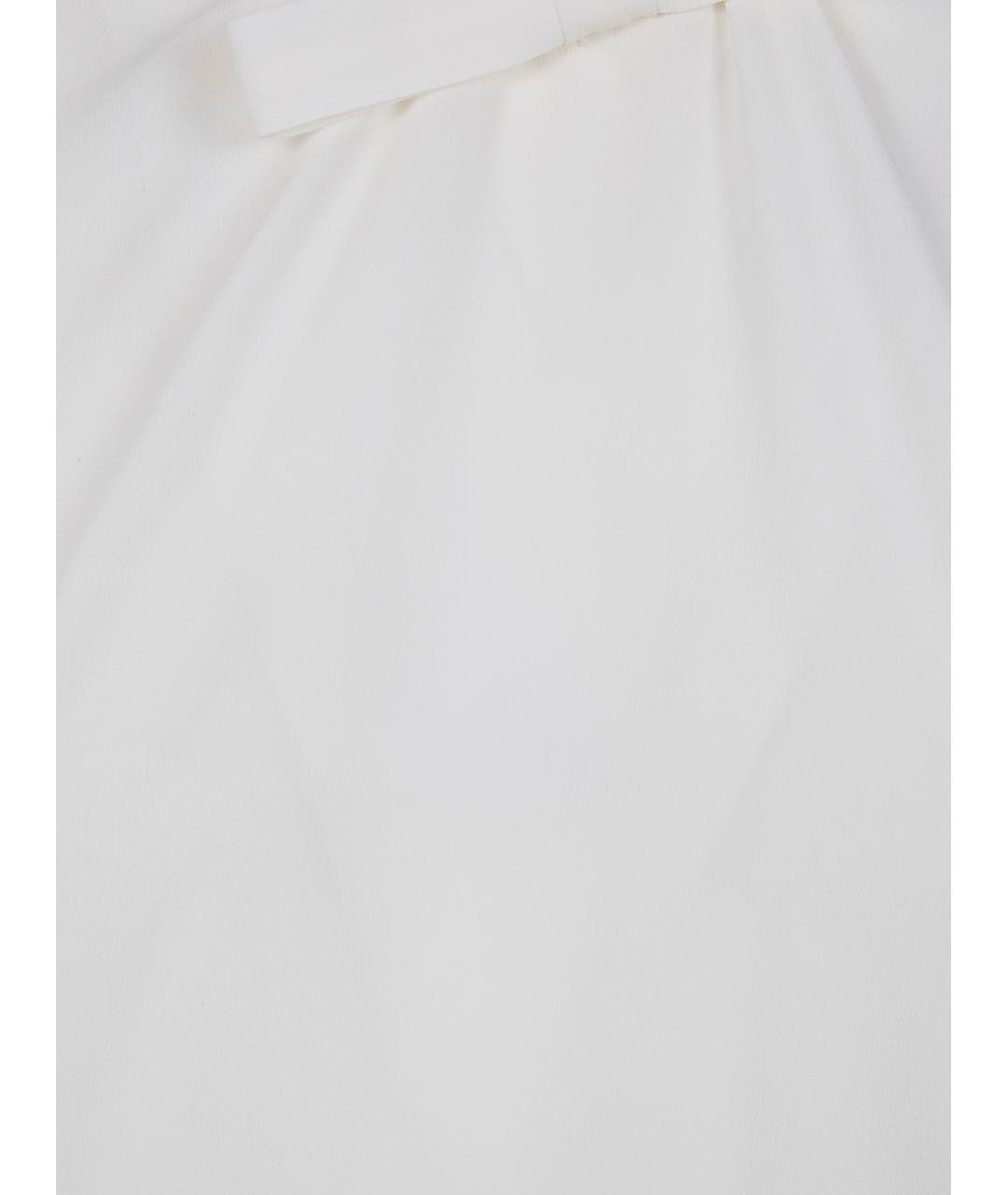 DRHOPE Белая шелковая блузы, фото 3