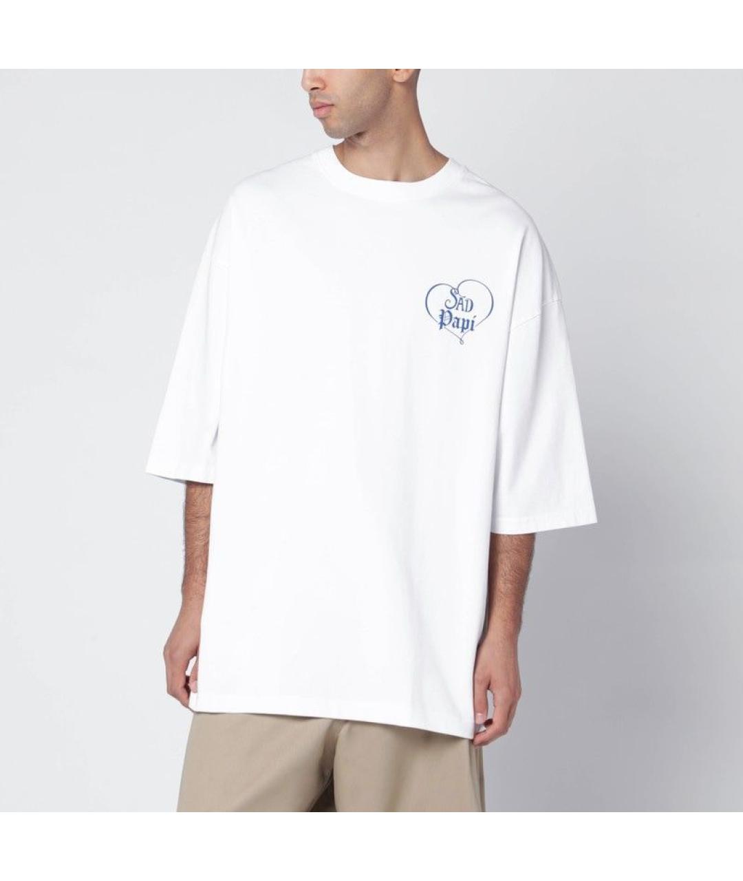 WILLY CHAVARRIA Белая хлопковая футболка, фото 2