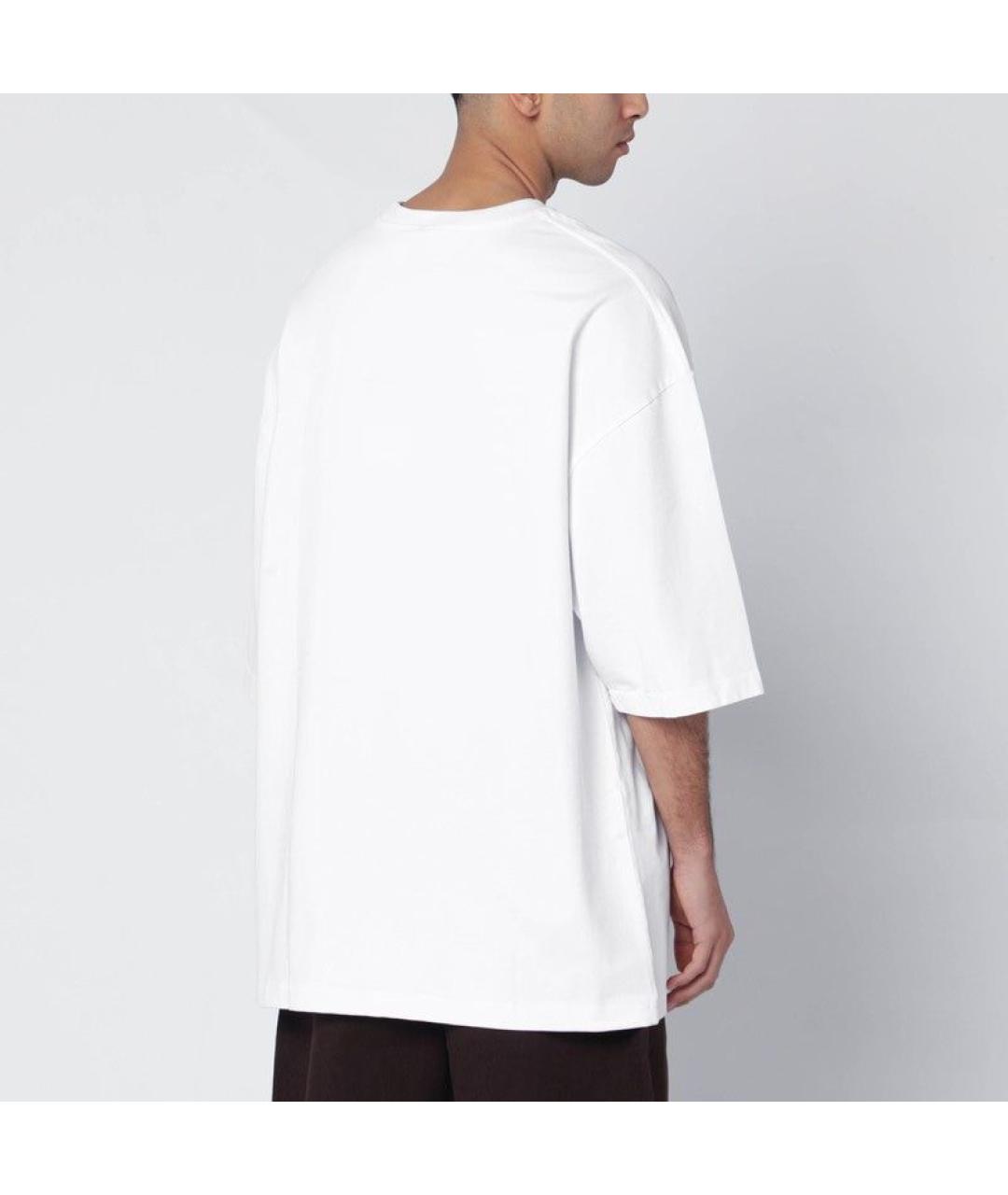 WILLY CHAVARRIA Белая хлопковая футболка, фото 3