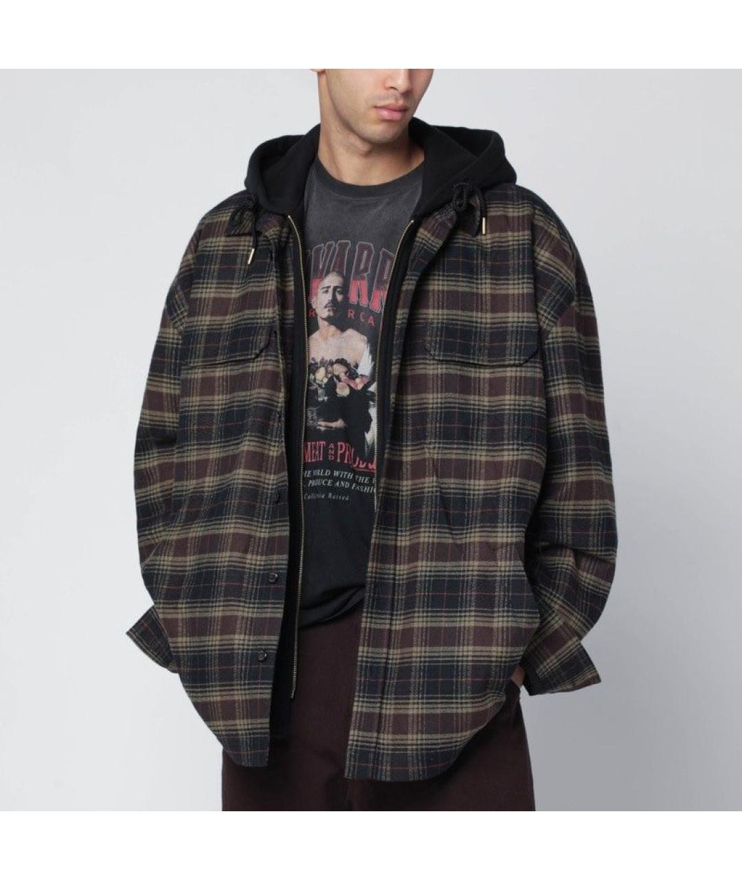 WILLY CHAVARRIA Мульти хлопковая кэжуал рубашка, фото 2