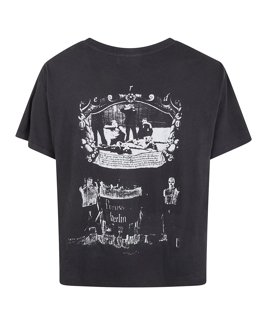 Enfants Riches Déprimés Черная хлопковая футболка, фото 2