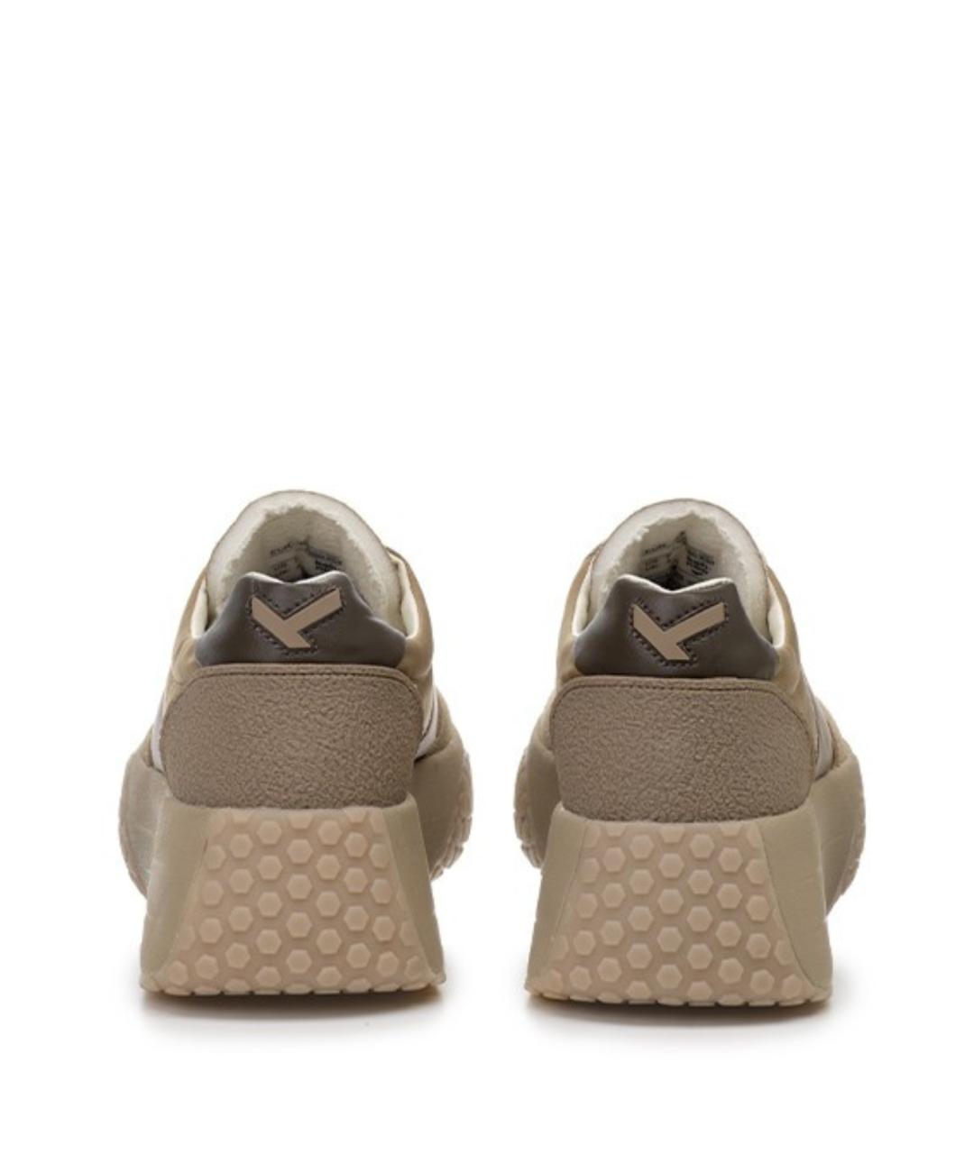 KEH NOO Бежевые замшевые кроссовки, фото 3