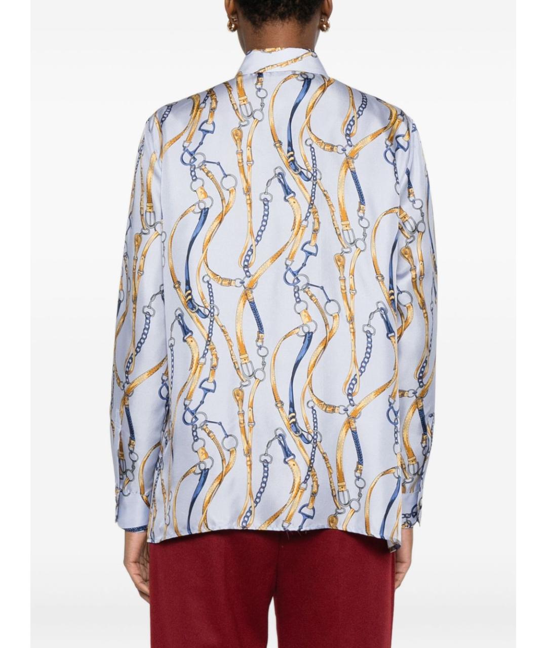 ARCHIVIO 67 Мульти шелковая рубашка, фото 2