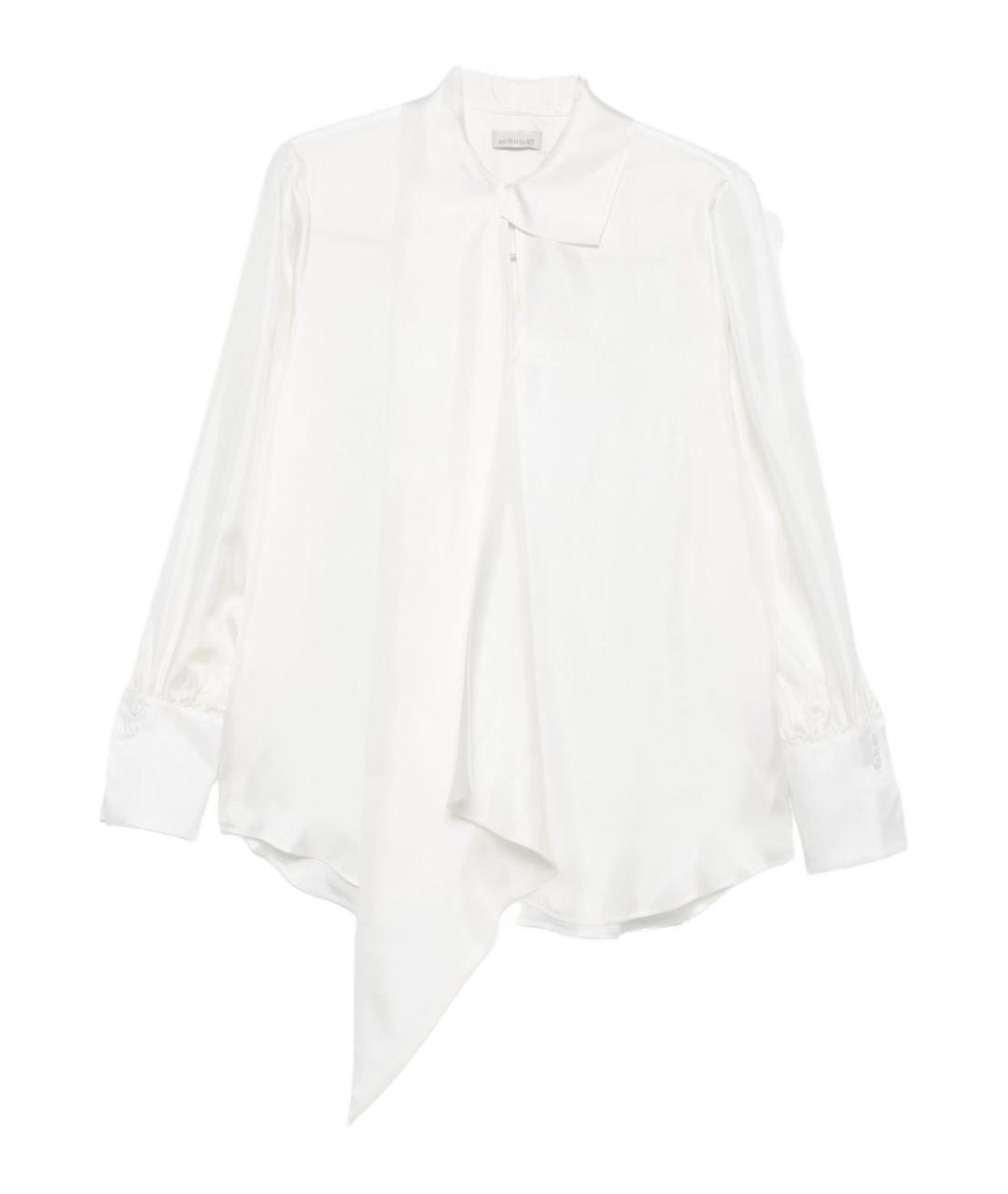 ARCHIVIO 67 Белая шелковая рубашка, фото 1