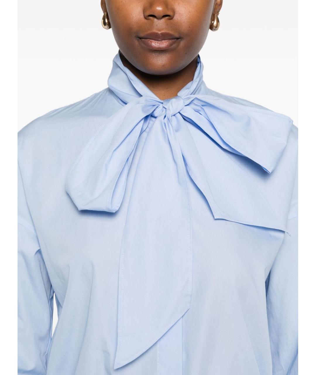 ARCHIVIO 67 Голубая полиамидовая рубашка, фото 4