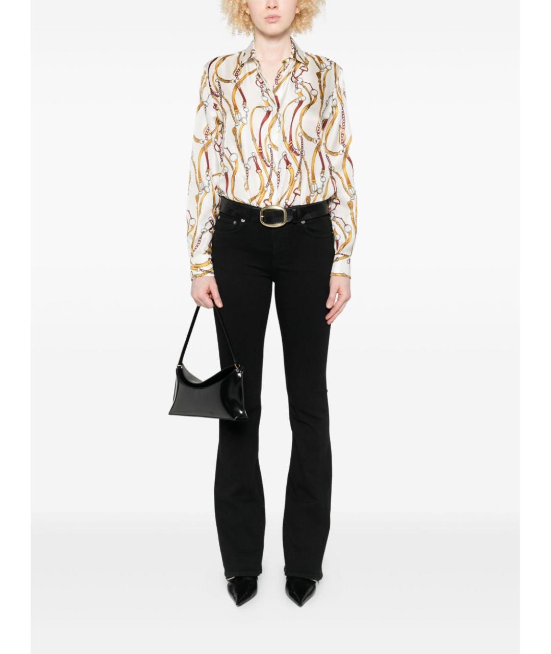 ARCHIVIO 67 Мульти шелковая рубашка, фото 5