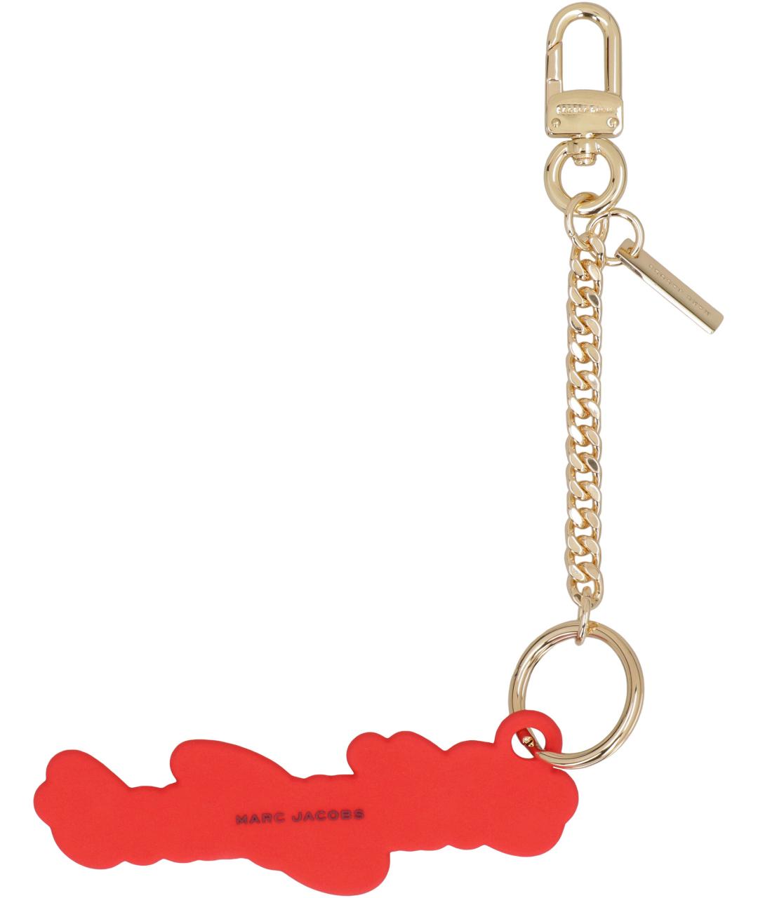MARC JACOBS Розовый брелок, фото 3